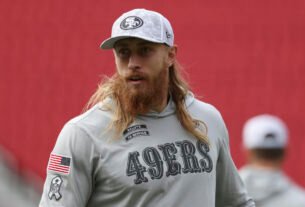 george-kittle-says-he’ll-return-from-hamstring-injury-sunday:-‘can’t-pass-up-playing-the-packers’