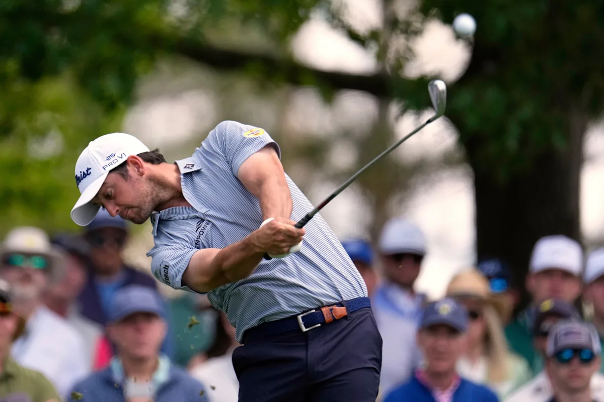 davis-riley-makes-cut-at-byron-nelson-with-eagle-after-penalty-over-distance-measuring-devices