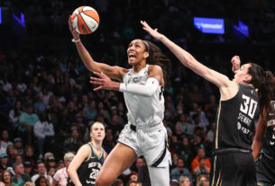 aces-star-a'ja-wilson's-1st-signature-nike-shoe-sells-out-in-minutes