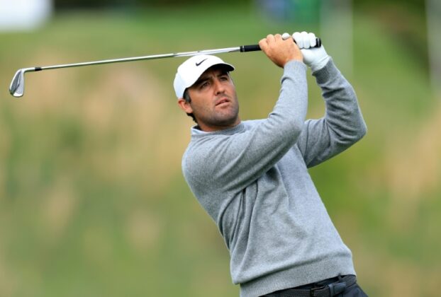 no.1-scheffler-grabs-share-of-pga-lead-as-mcilroy-endures-misery