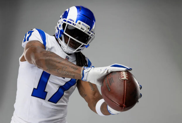 rams-unveil-alternate-uniforms-to-honor-la's-1951-title-team,-1960s-fearsome-foursome-era
