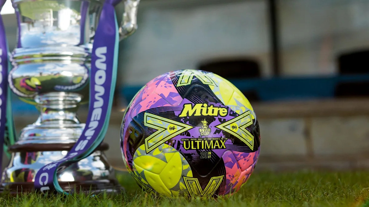 mitre-reveals-vibrant-new-women's-fa-cup-match-ball-for-2026-27-season-as-wembley-dream-begins